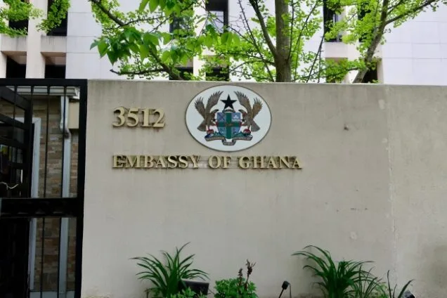 Ghana Embassy in Washington announces disruption of online services