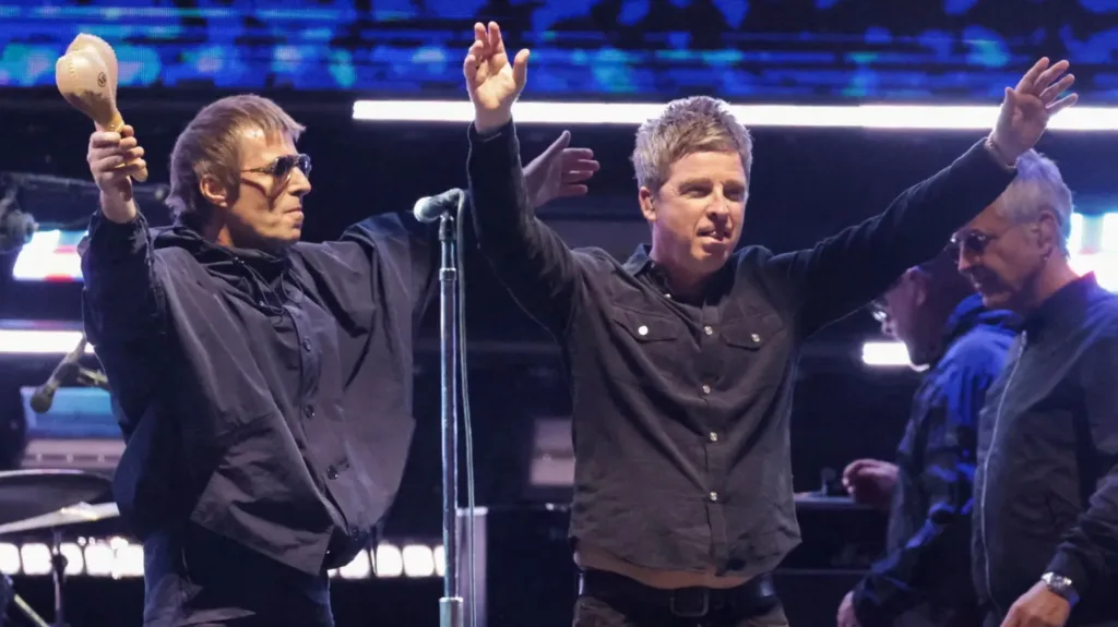 Oasis overtake The Beatles in all-time UK album chart