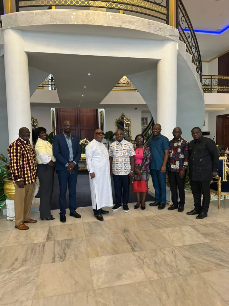 UPSA management pays courtesy call on Duncan-Williams ahead of 60th anniversary thanksgiving service