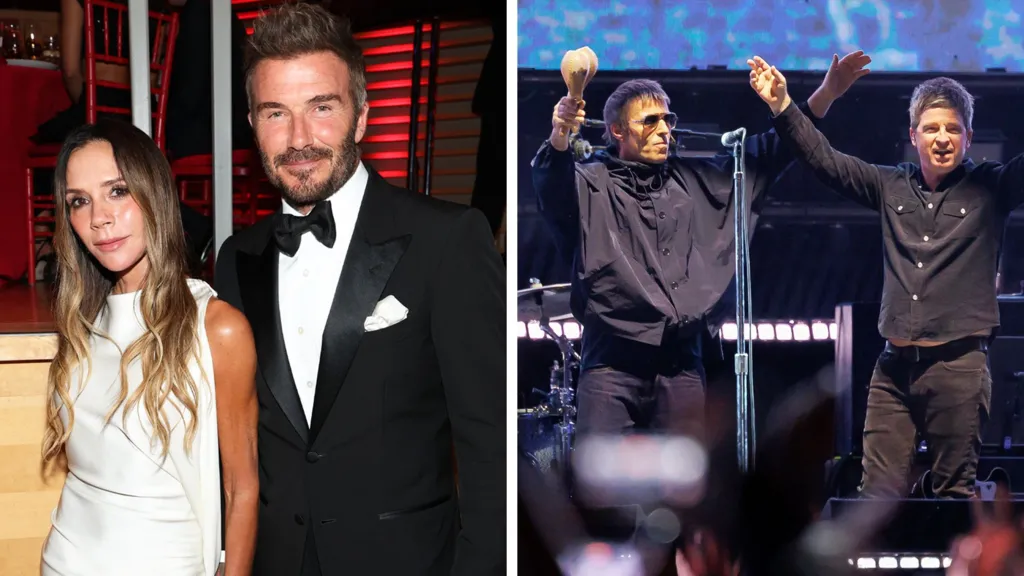 Beckhams become billionaires as Oasis make rich list for first time