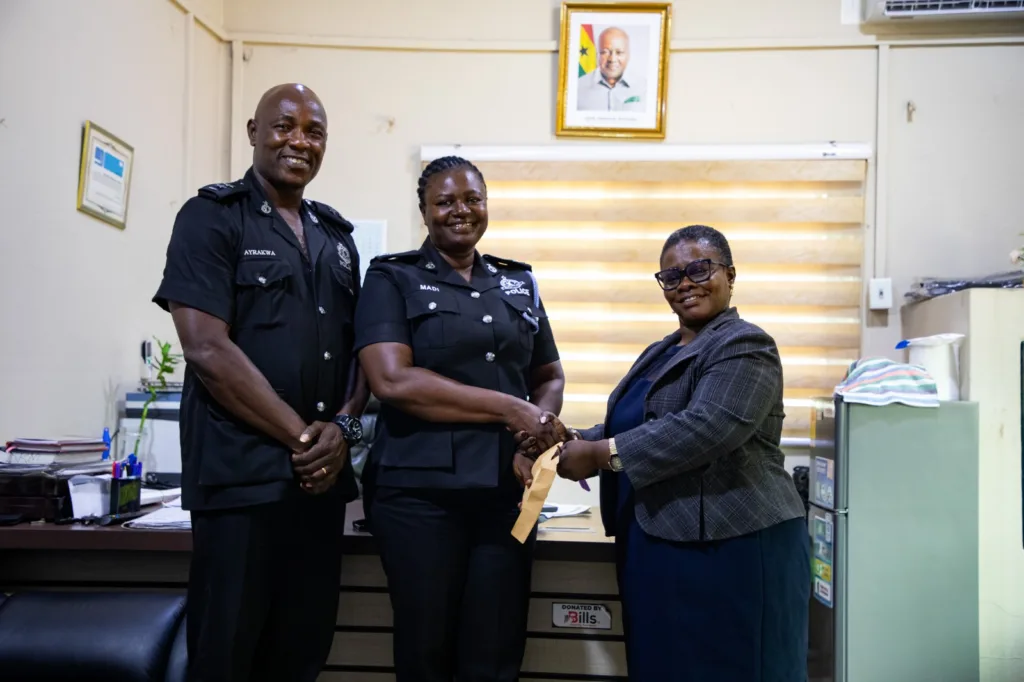 Prudential Bank supports Nima Police District to enhance community safety