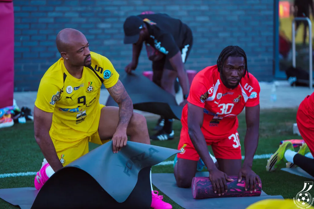 Photos: 24 players train at Dragon Park as Black Stars step up World Cup preparations