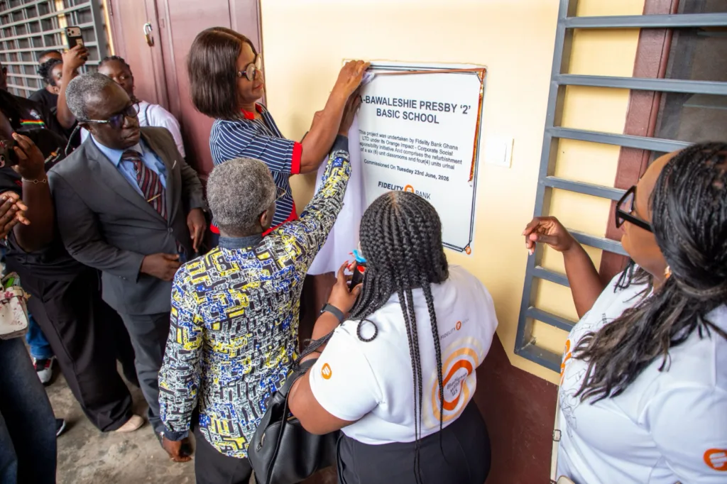 Fidelity Bank transforms La-Bawaleshie Presby ‘2’ Basic School to enhance learning and student well-being