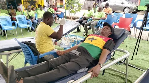 National Blood Service meets only 66% of requirement