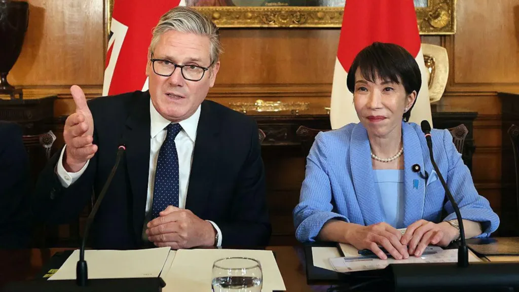 UK and Japan agree £18bn investment deal