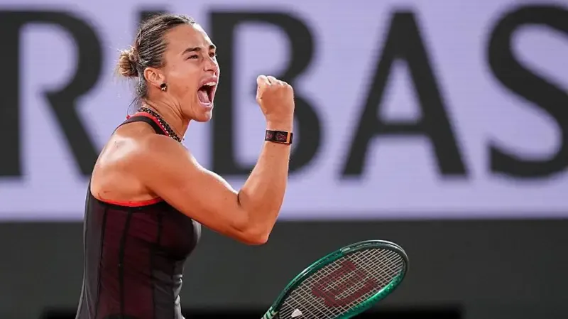 Sabalenka’s superior serve helps her past spirited Osaka