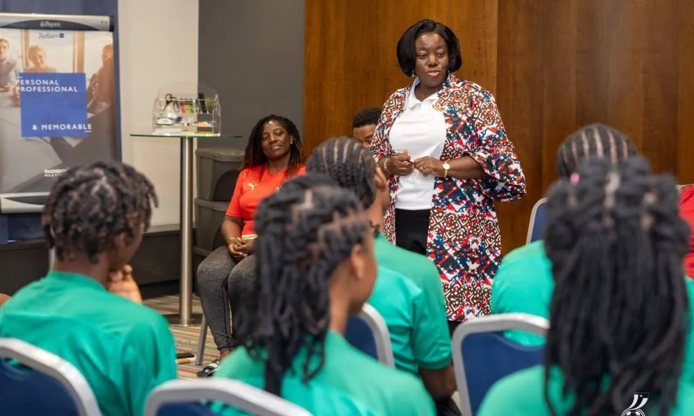 I will be at the stadium every time to support you – Her Excellency Adjei-Mensah tells BlackPrincesses