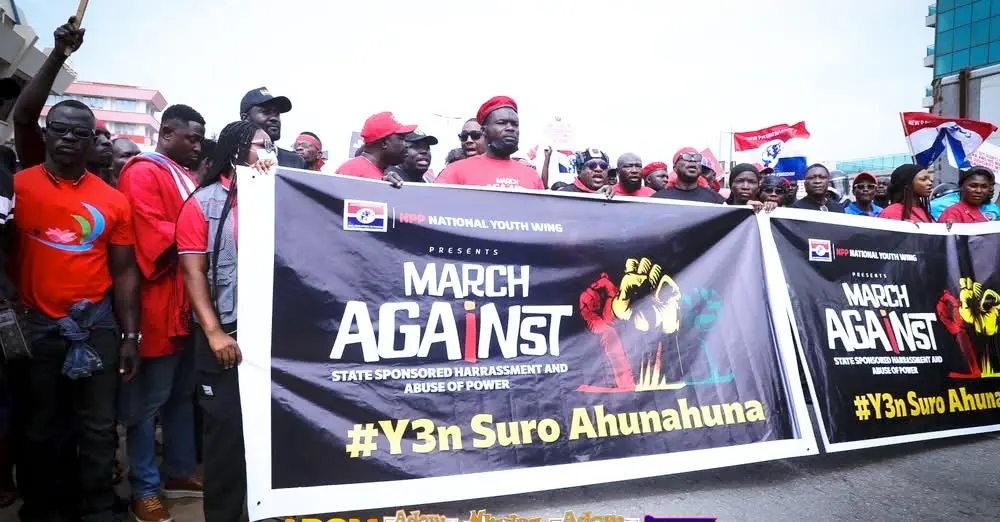 NPP to stage ‘Yen Suro Ahunahuna Demo’ in Sunyani over arrest of party officials
