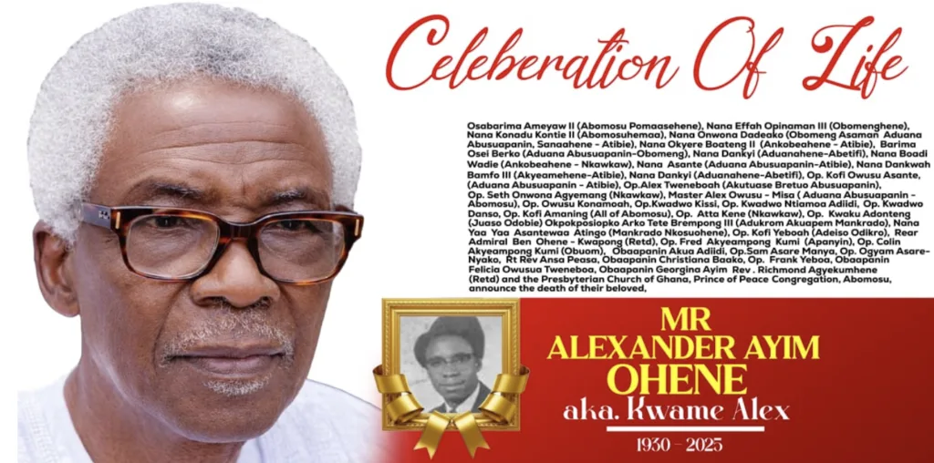 Alexander Ayim Ohene aka Kwame Alex