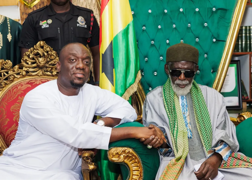 Justin Kodua seeks Chief Imam’s blessings ahead of re-election bid