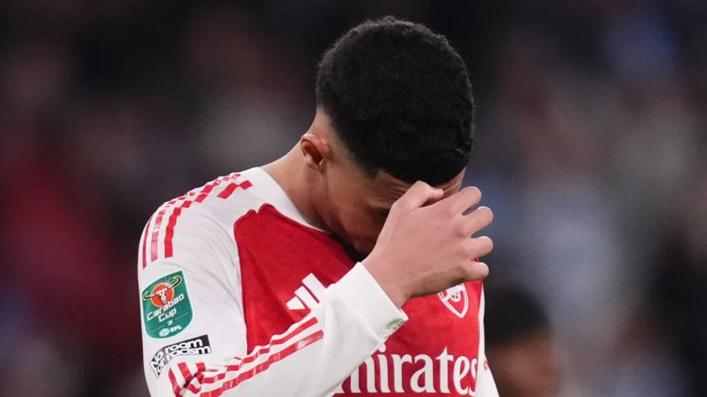 Saliba to miss extended period with back injury