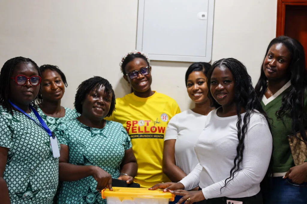 She Captures Humanity supports mothers at Pentecost Hospital in Madina