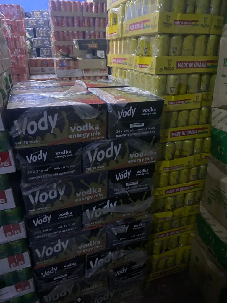 FDA seizes 140 boxes of banned alcoholic energy drinks in Upper East Region
