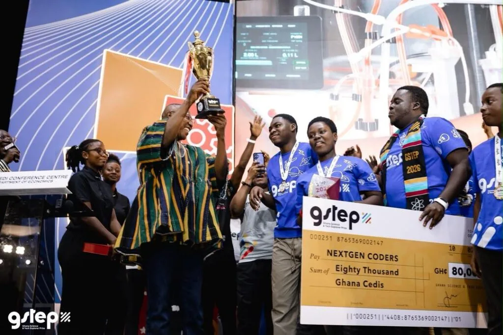 Swift Academy’s NextGen Coders win grand prize at 2026 Ghana Science & Tech Explorer Prize