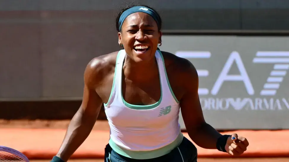Resolute Gauff avoids Rome exit – but must improve