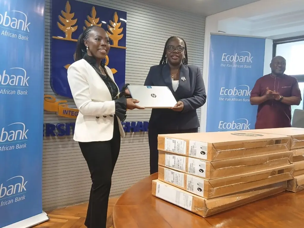 Ecobank donates 300 laptops to University of Ghana to boost digital learning