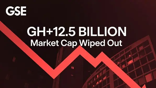 GSE suffers sharp weekly decline this week as market cap sheds GH¢12.5bn