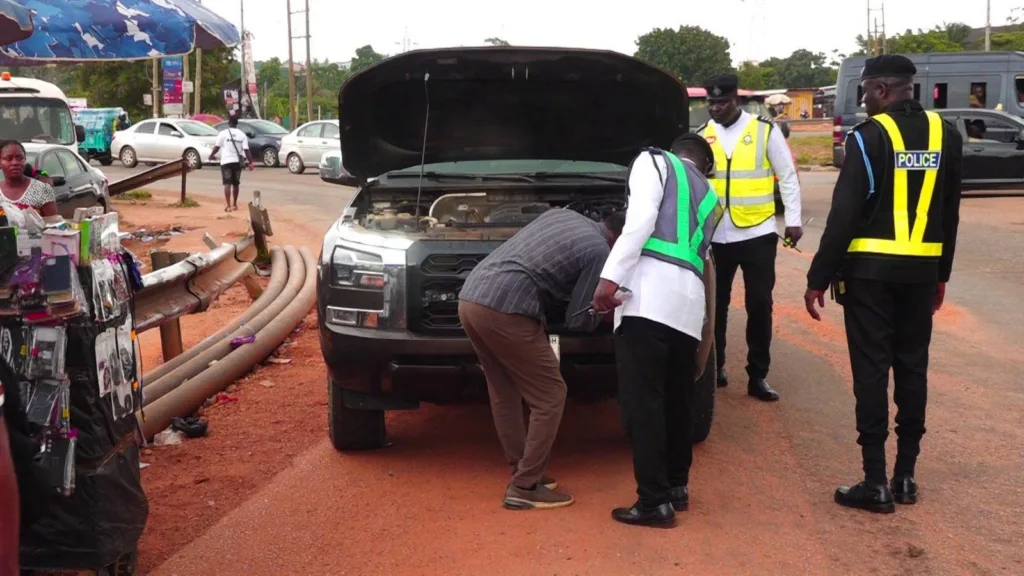 188 vehicles intercepted for traffic offences in Ashanti Region