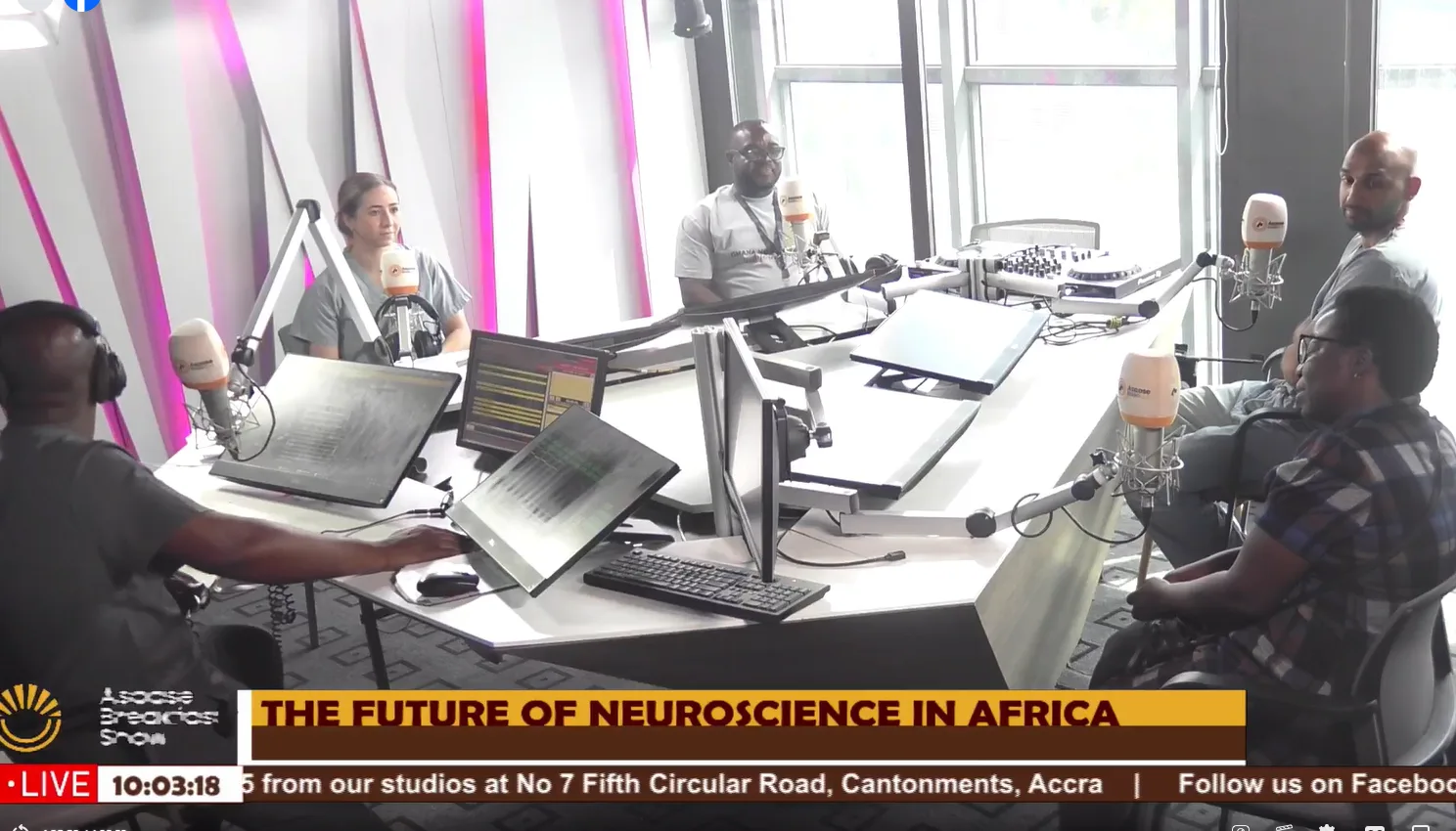 Neuroscience, surgery partnerships take centre stage on Asaase Breakfast Show