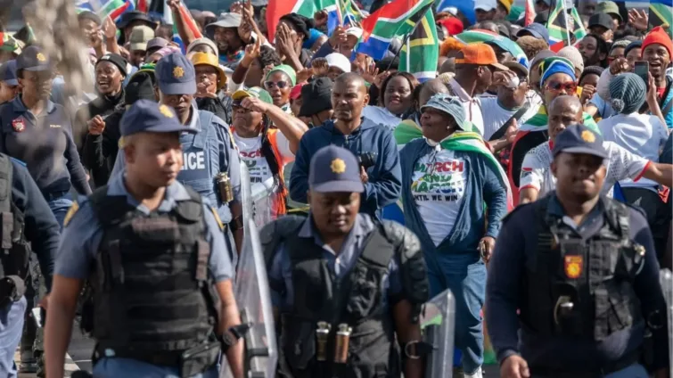 Special police team to investigate killing of an anti-migrant leader in South Africa