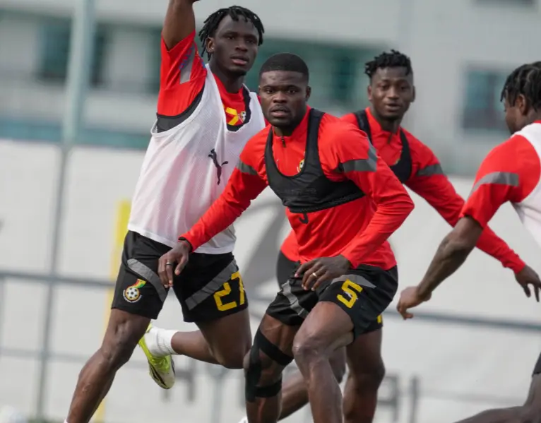 Partey, Djiku train as Black Stars get full house ahead of Austria friendly