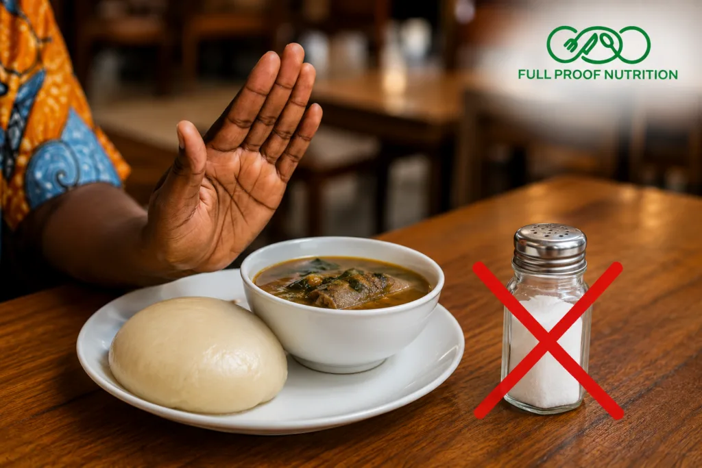 Salt off the Table: Why this Rule could Save Lives