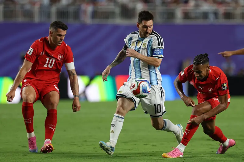 Argentina sink Switzerland to set up England semi
