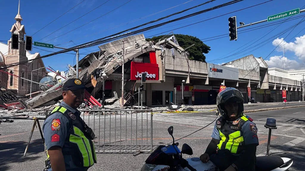 Philippines verifying reports of at least five deaths after magnitude 7.8 quake