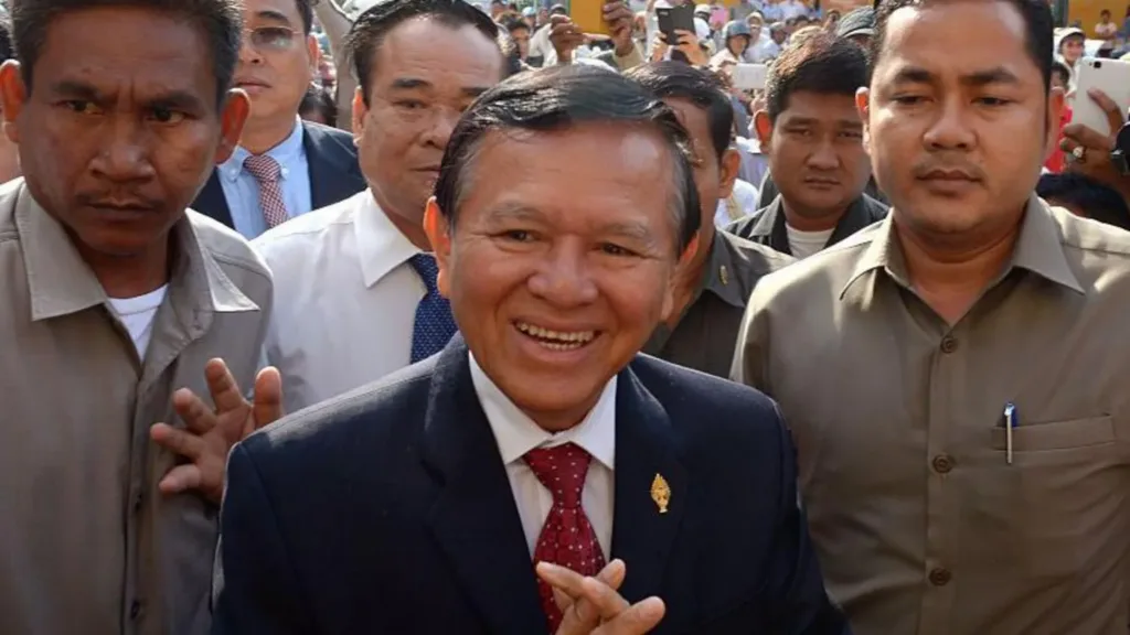 Cambodia’s former opposition leader receives royal pardon for 27-year sentence
