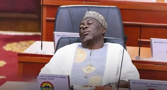 Baba Jamal breaks silence on viral photo of him sleeping in Parliament