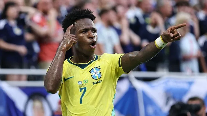 Scotland’s World Cup hopes dealt major blow after defeat to Vinicius-inspired Brazil