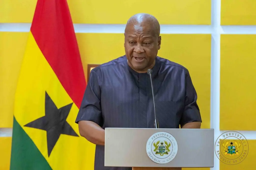 You will not play for Black Stars if you cannot sing the national anthem – Mahama