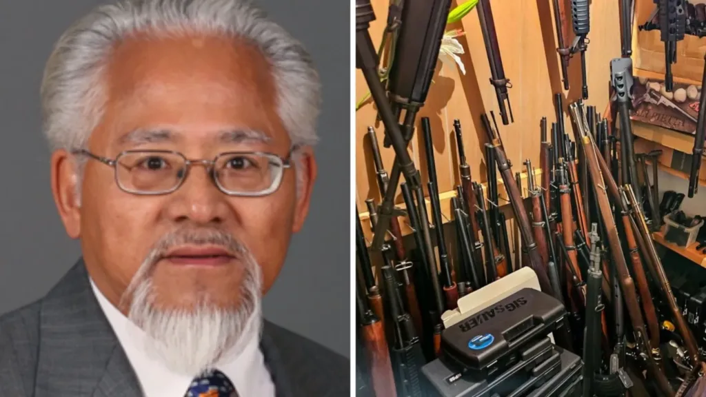 Ex-Canada MP arrested after police seize 439 guns and antique cannon from his home