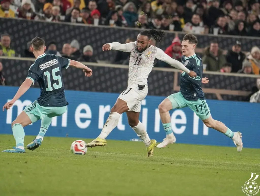 Ghana’s Black Stars fall again as Germany snatch late victory