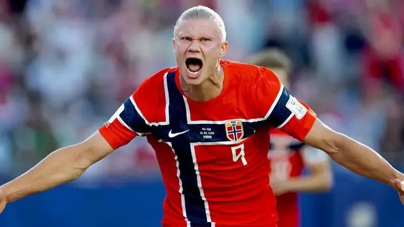 Haaland scored twice on World Cup debut as Norway beat Iraq