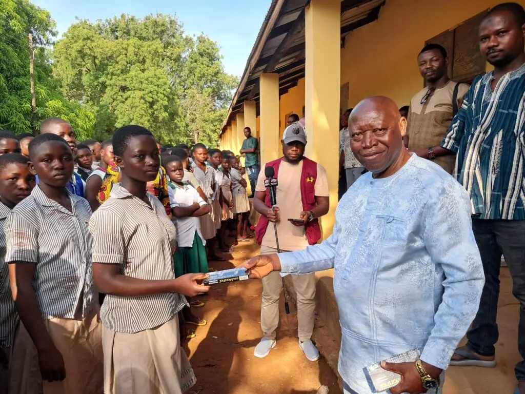 Lawra MP urges BECE candidates to avoid malpractice, assures support