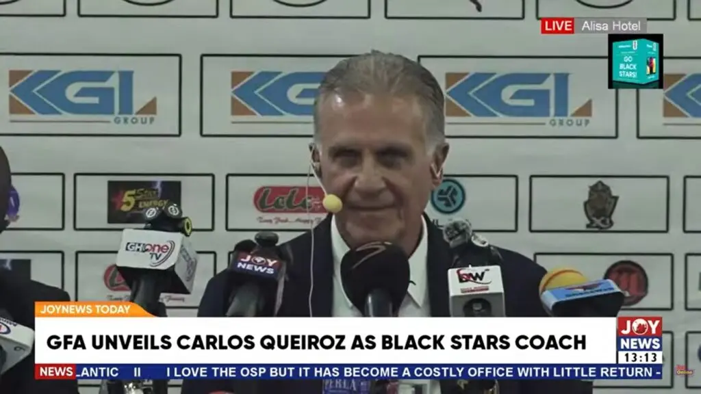 If we have the ball, we attack – Queiroz outlines Black Stars philosophy