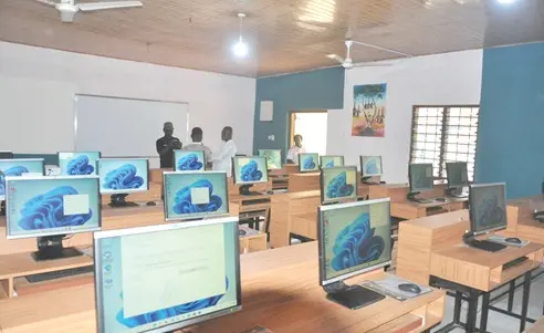 ICT laboratory centre for Tutu Methodist Junior High School