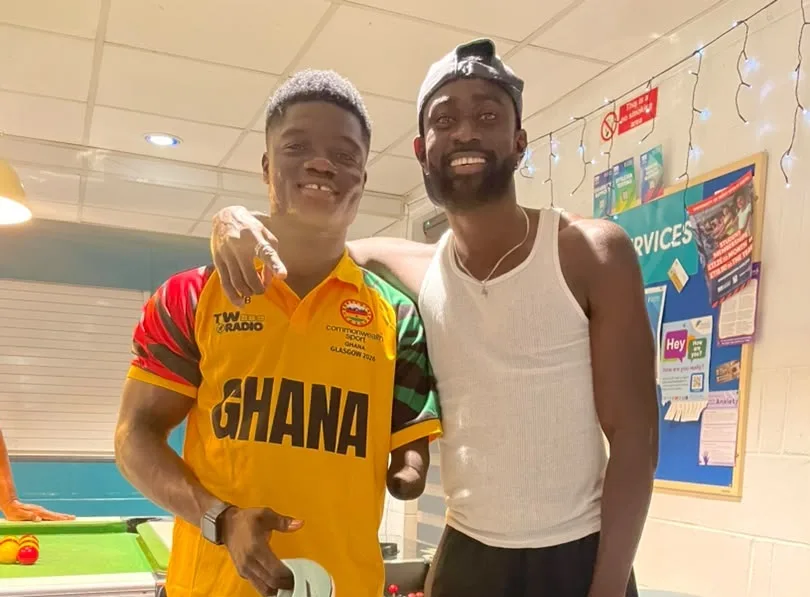 Joseph Paul inspires Team Ghana with racing spikes gift for Hayford Addae