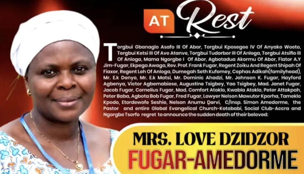 Mrs. Love Dzidzor Fugar-Amedorme