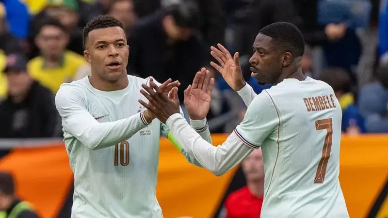Mbappe and Dembele lead France World Cup squad