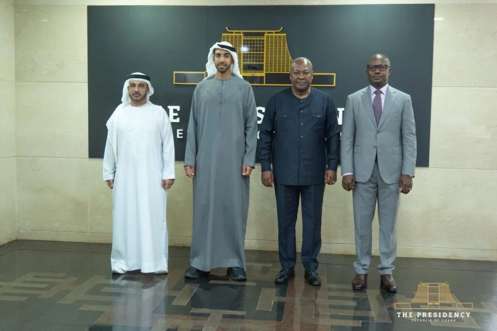 Mahama receives UAE delegation, explores energy investment opportunities