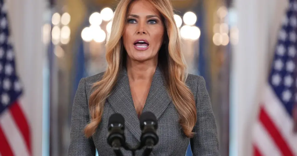 Melania Trump’s speech propels Epstein crisis back to forefront