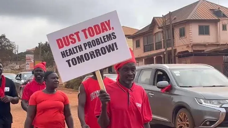 Brekusu chief appeals to Mahama over deplorable Katesi-Brekusu-Dome-Kwabenya road