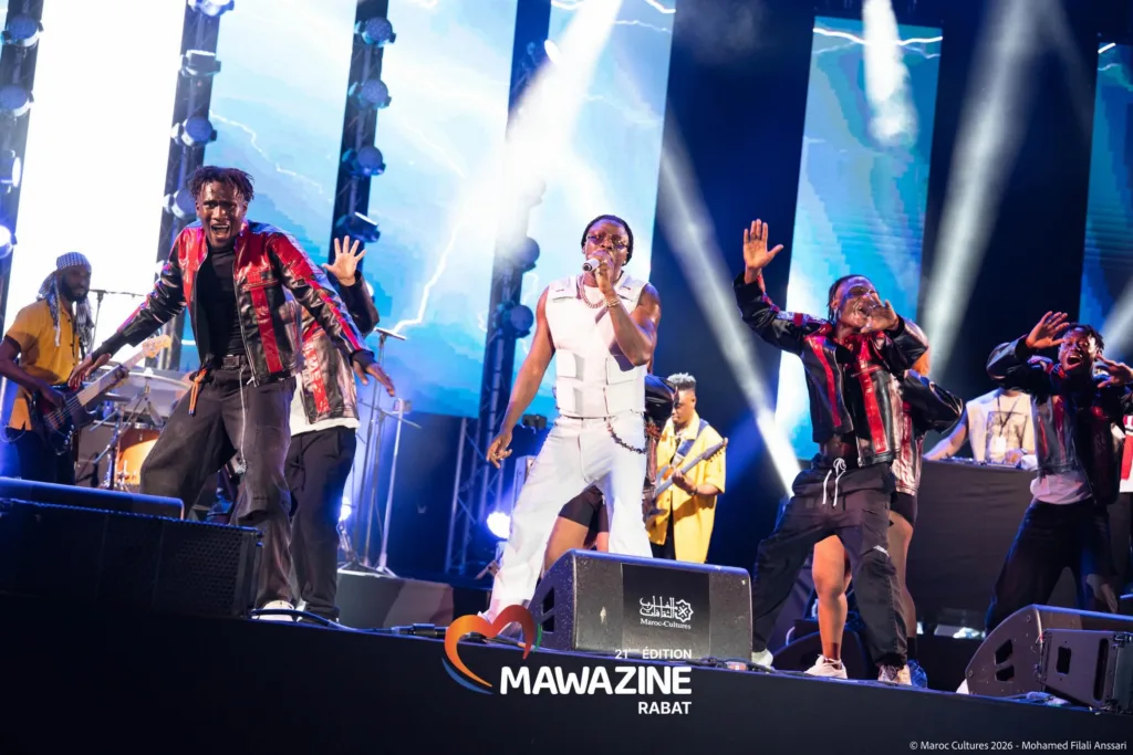 Stonebwoy turns up the heat at Mawazine Festival in Morocco [Photos]
