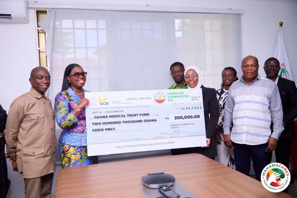FEDCO donates GH₵200,000 to Ghana Medical Trust Fund to support healthcare delivery