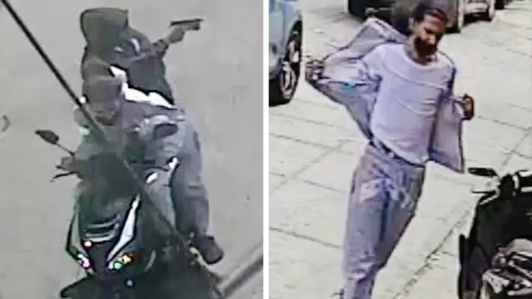 Infant shot dead on New York street by men on motorbike, police say