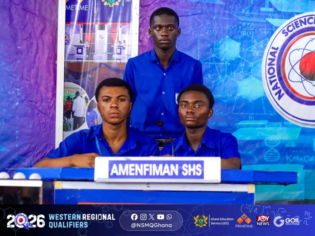 Amenfiman SHS grabs first Western region NSMQ ticket with commanding 61-point show