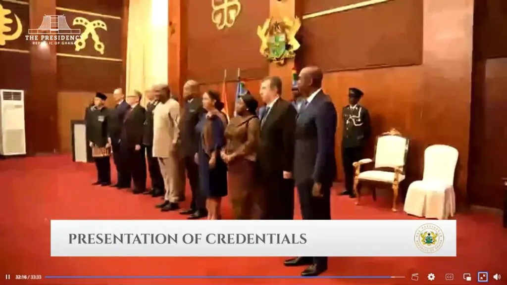 Mahama receives ambassadors from Russia, Poland, Indonesia and five other countries