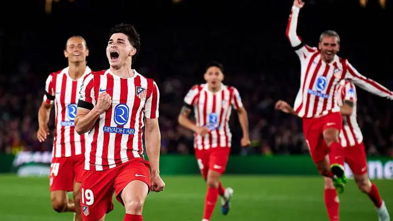 Atletico Madrid stun 10-man Barcelona to seize Champions League semi-final advantage